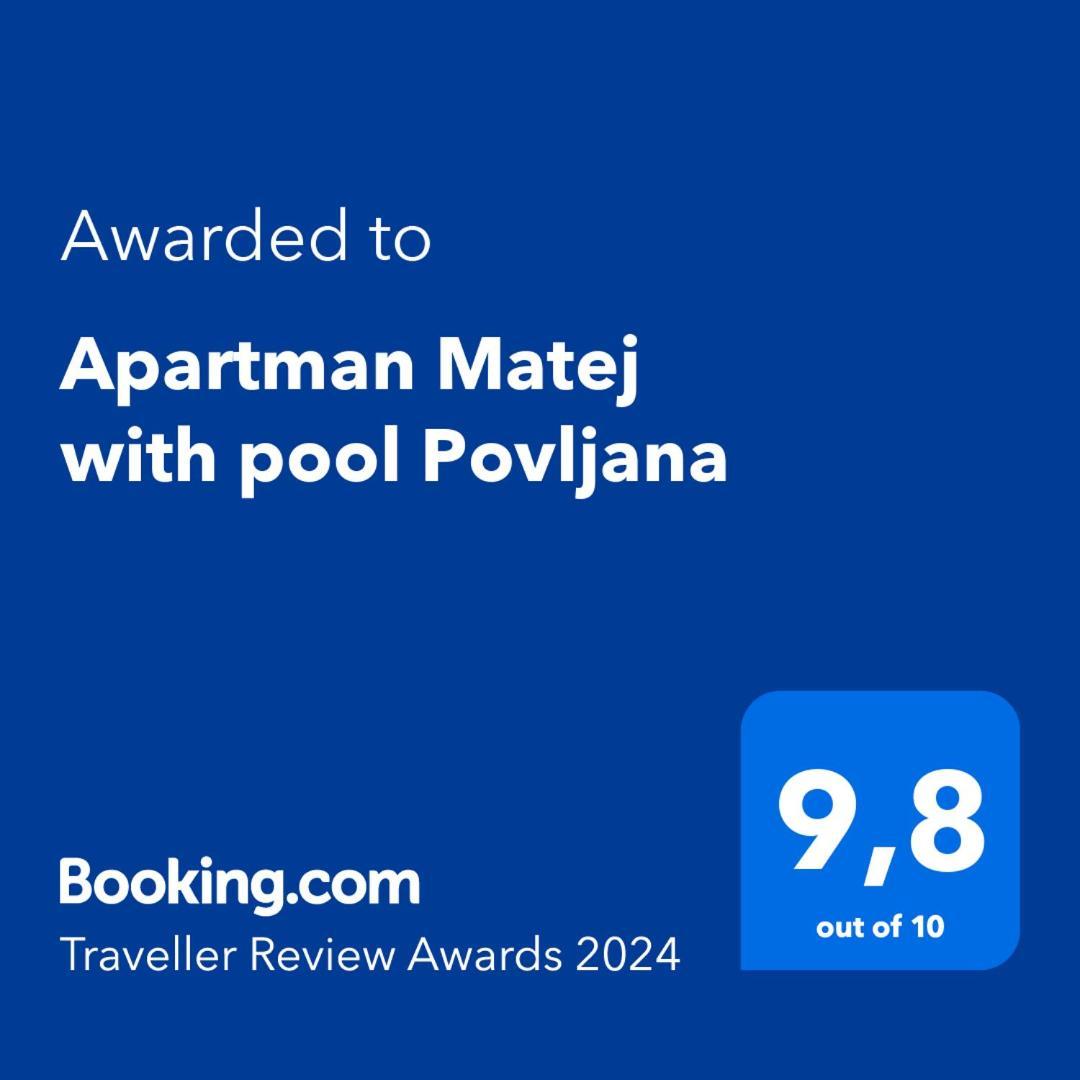 Apartman Matej With Pool Povljana Luaran gambar